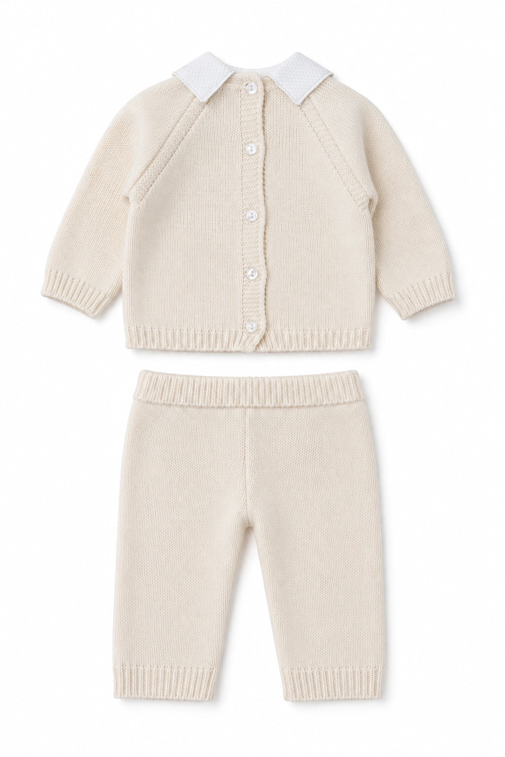 Cream Newborn Knit Set