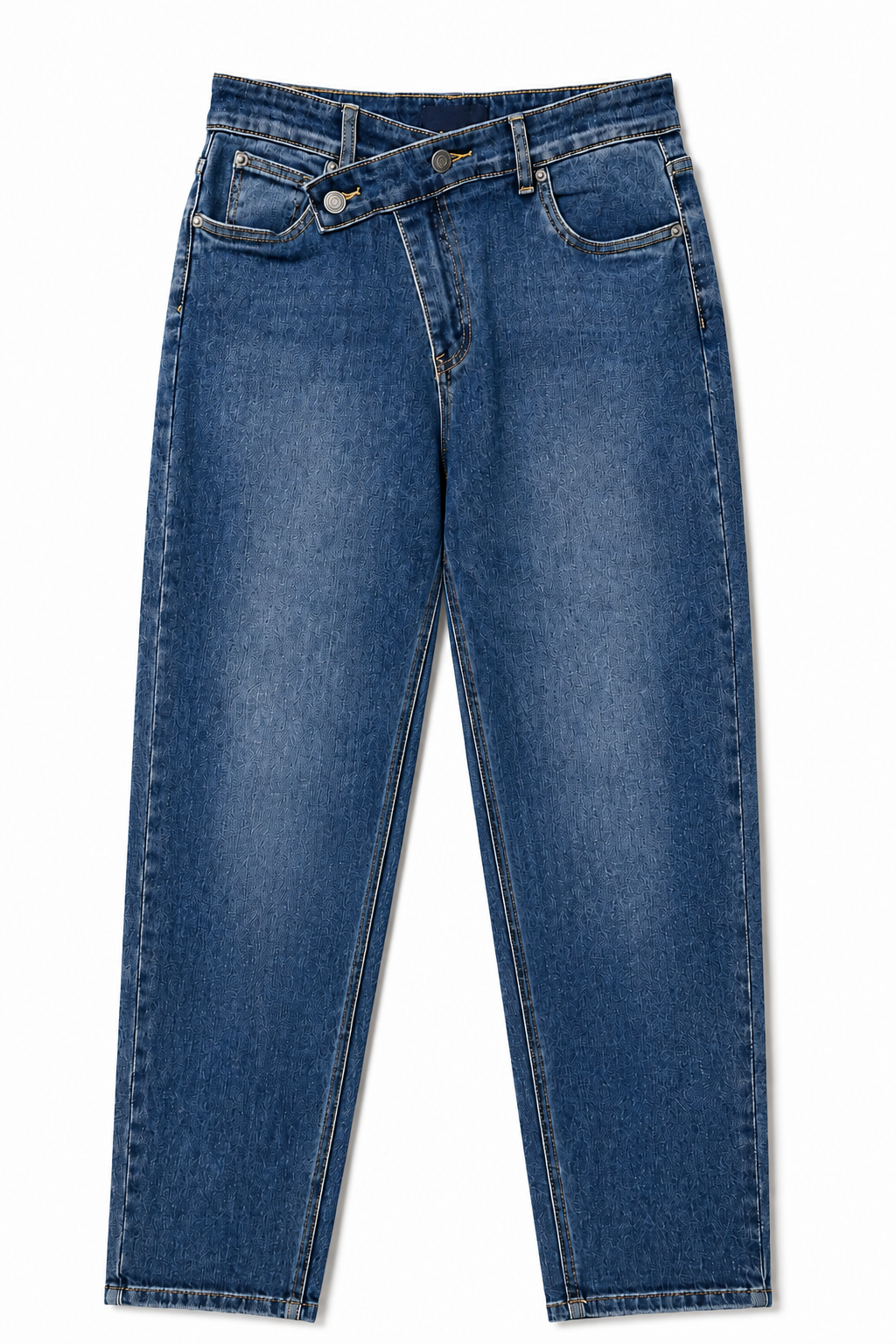 Cross Over Waistband Jean