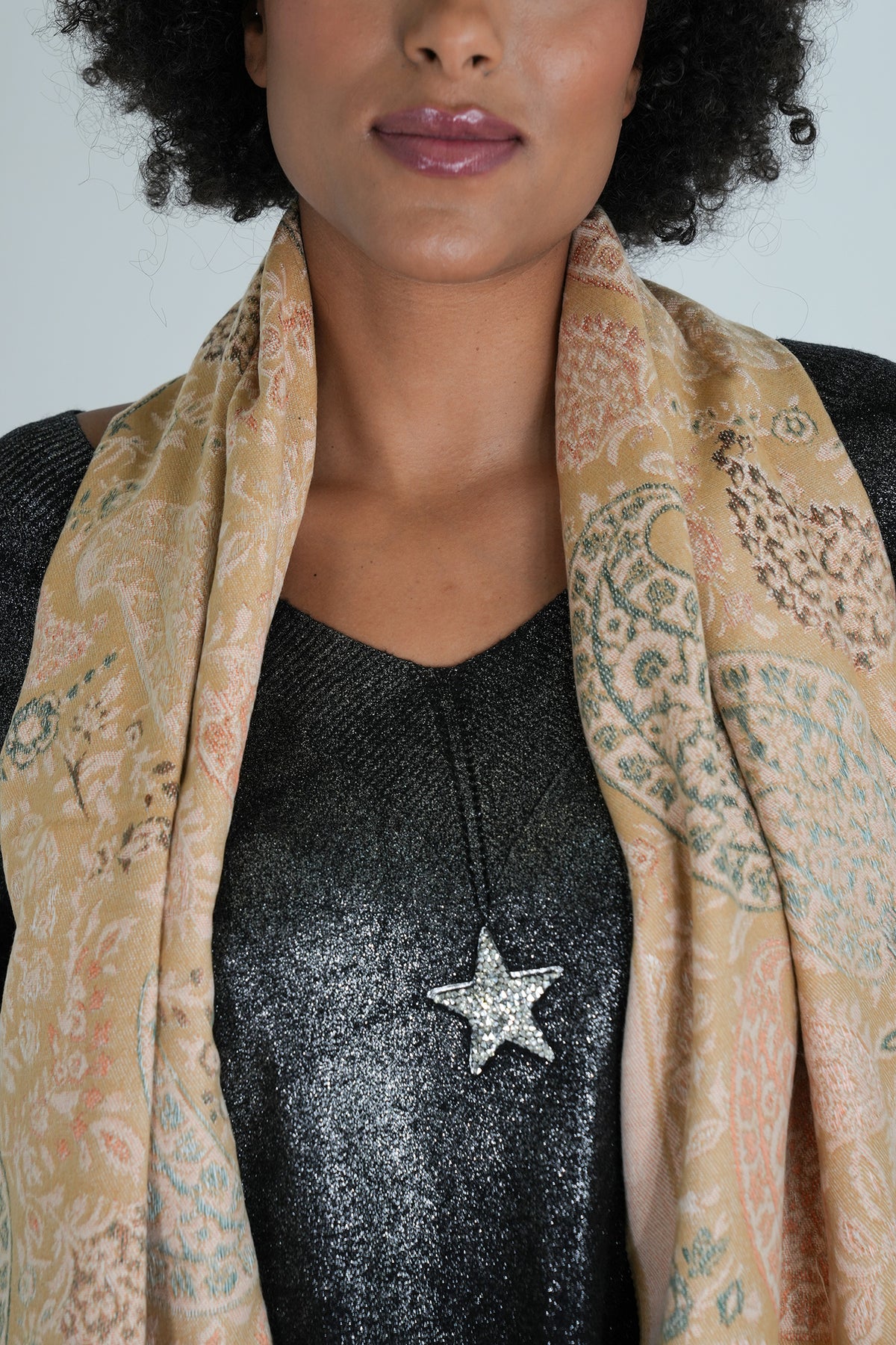 Cream Shakira Scarf