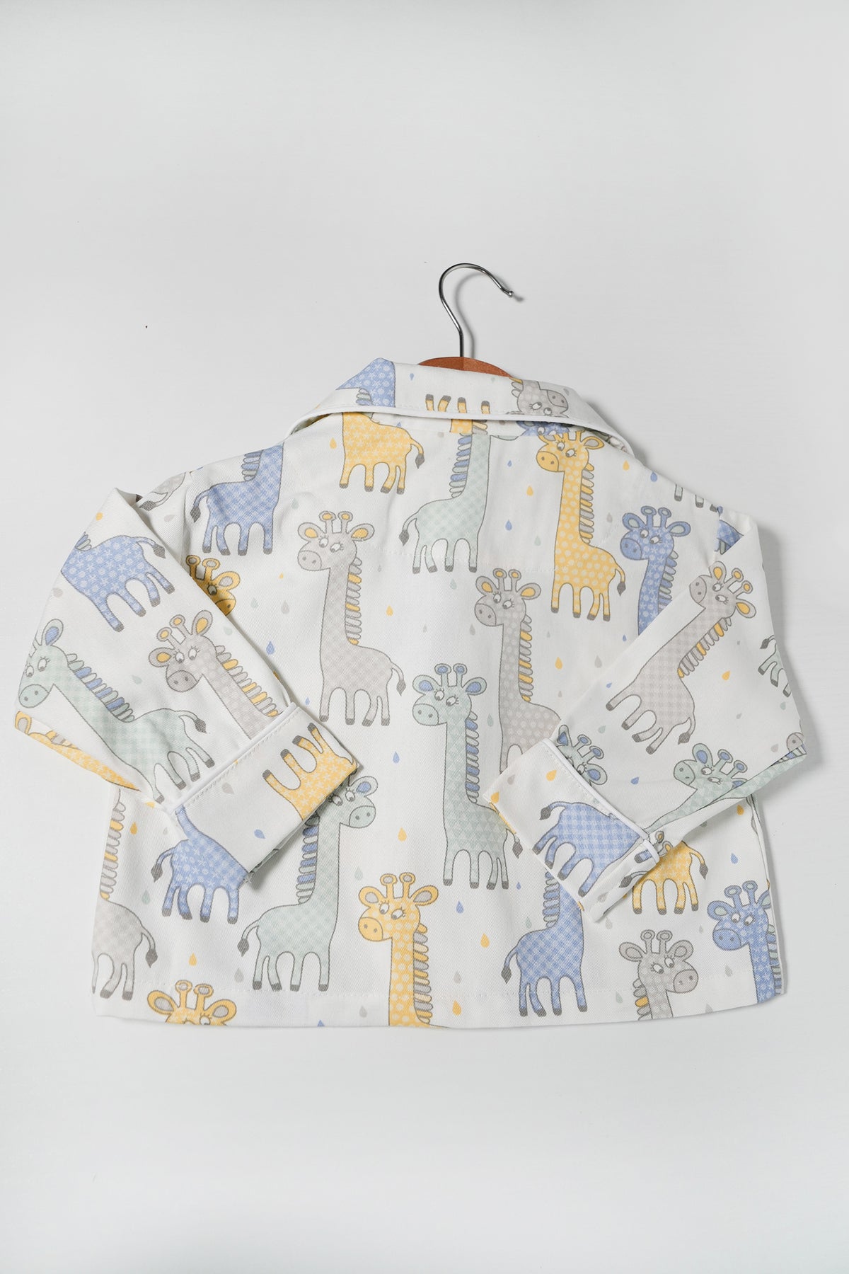 Giraffe Kids Pajamas, kids sleepwear from Something Pretty, alternative view