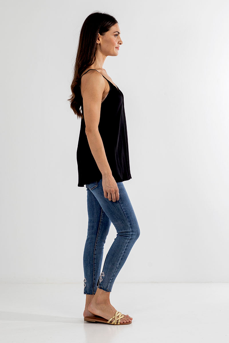 Black Charie Cami