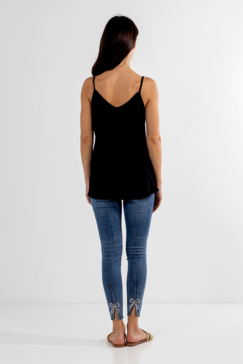Black Charie Cami