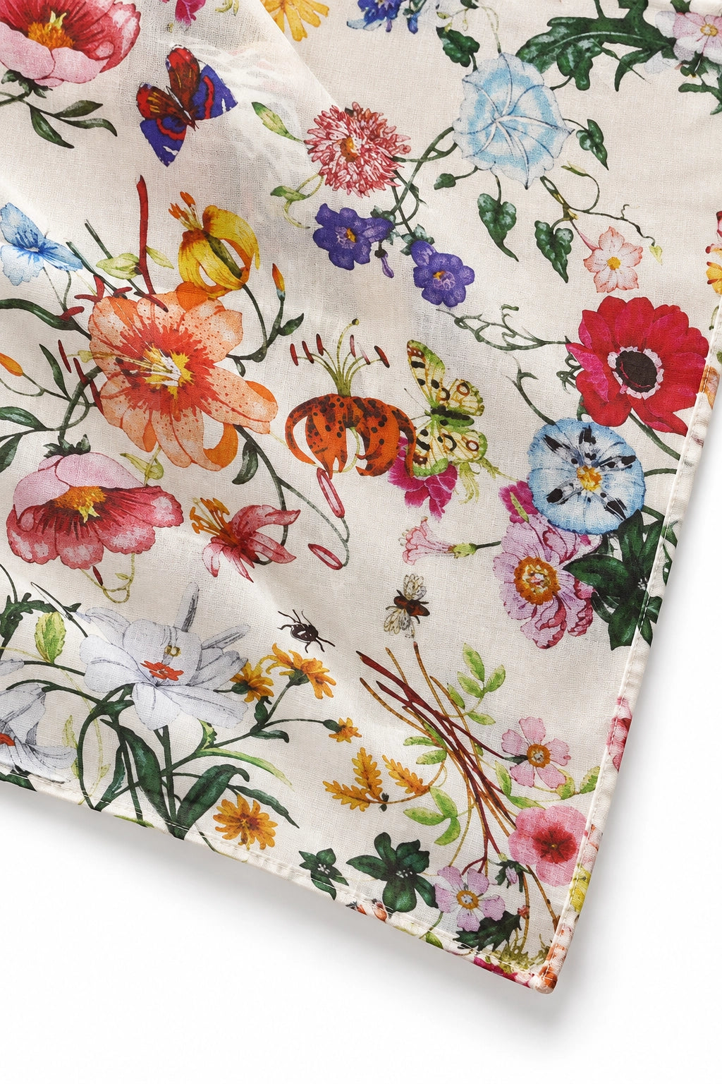 Meadow Bloom Silk Scarf