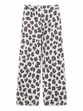 Cream Leopard Pant