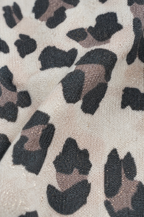 Cream Leopard Pant
