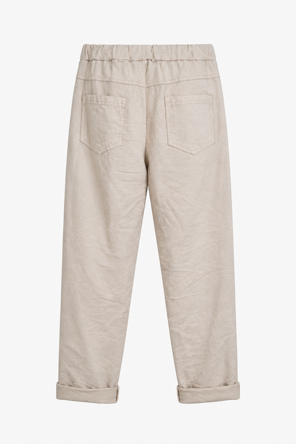 Cream Basic Jogger