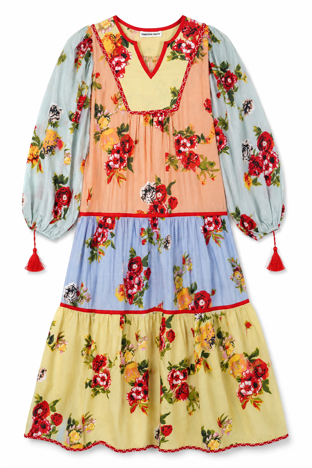 Frida Dress, formal floral dress from Something Pretty, alternative view