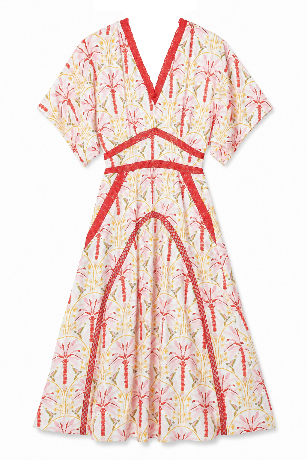 Coral Darcy Dress