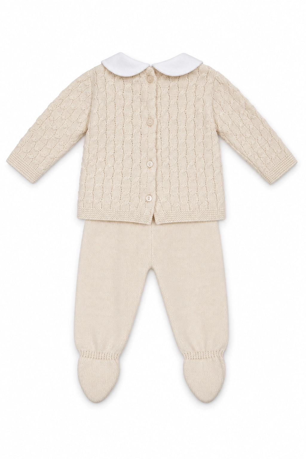 Cream Annabelle Knit Set