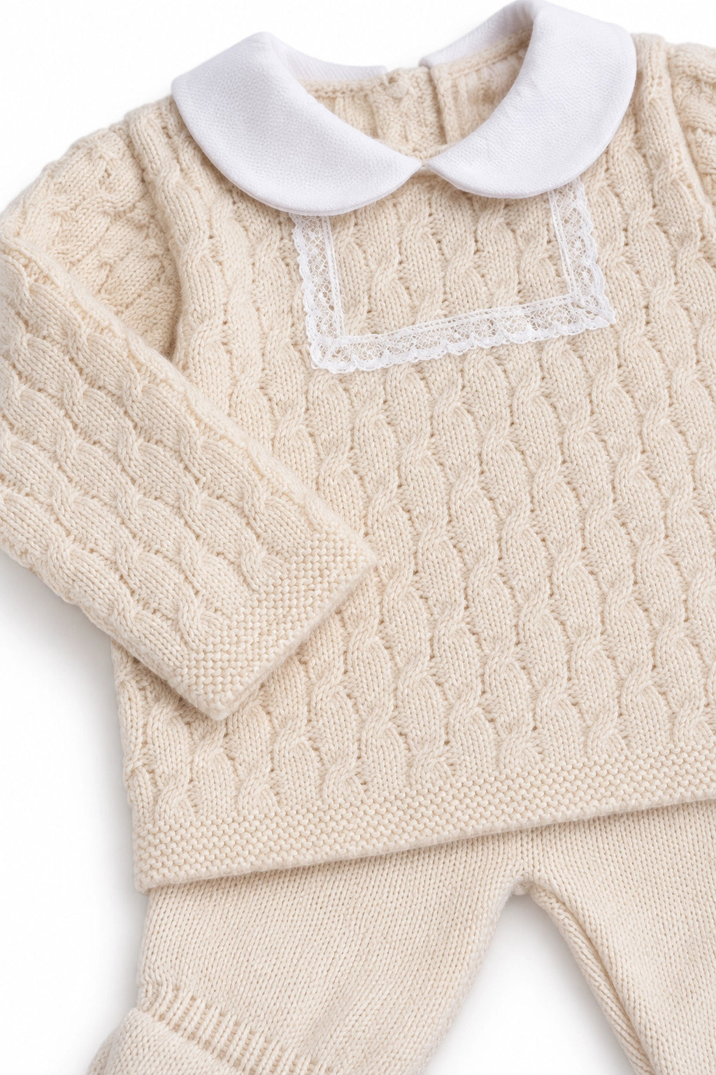 Cream Annabelle Knit Set