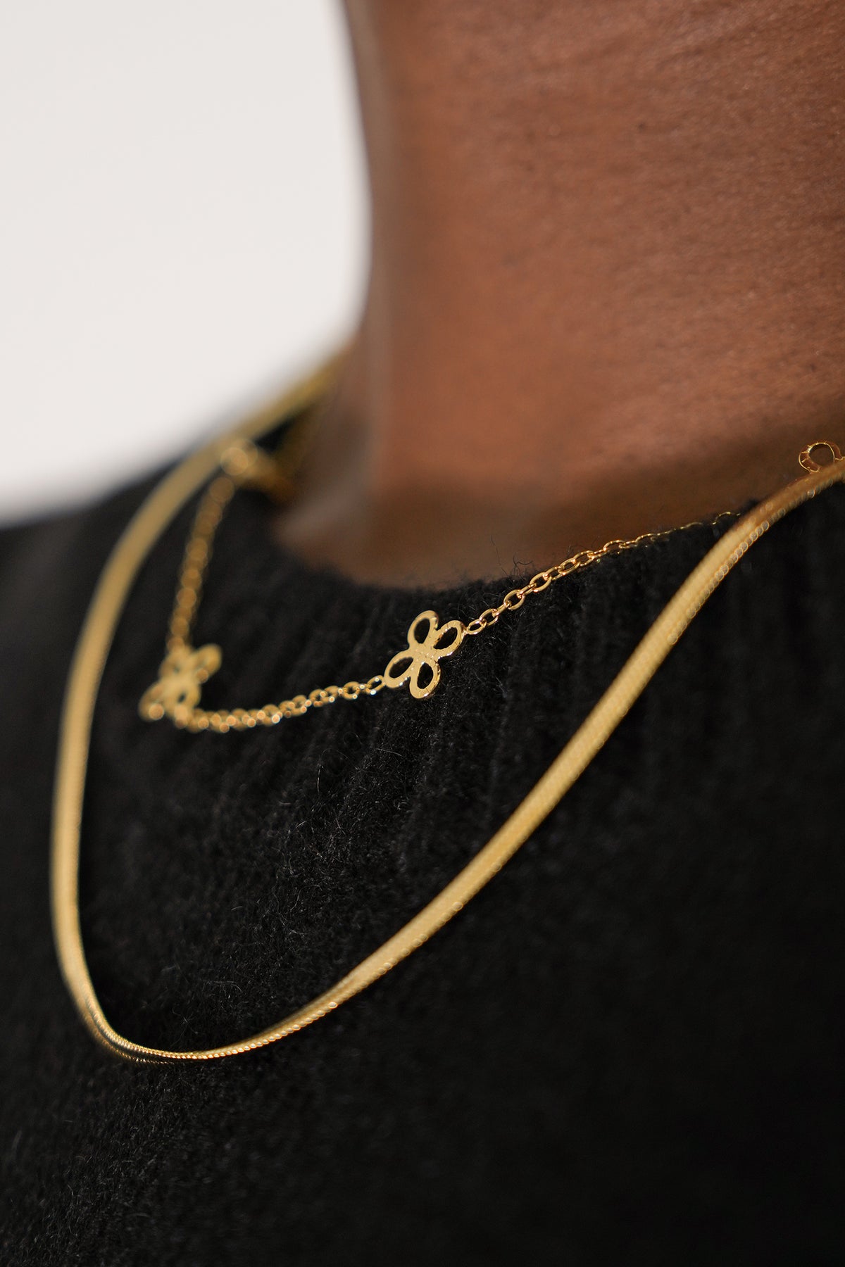 Double Stranded Daisy Necklace, a necklace from Something Pretty