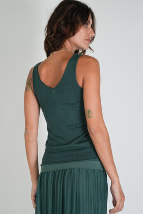 Teal Shimmer Vest