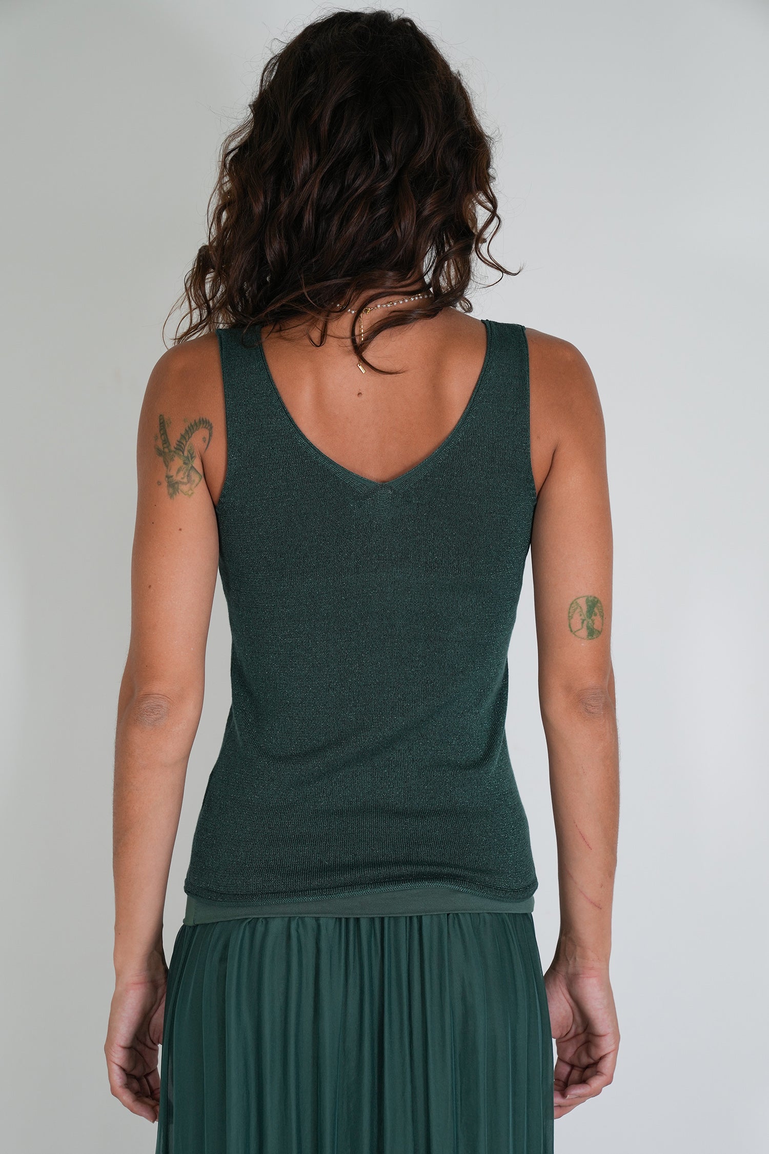 Teal Shimmer Vest