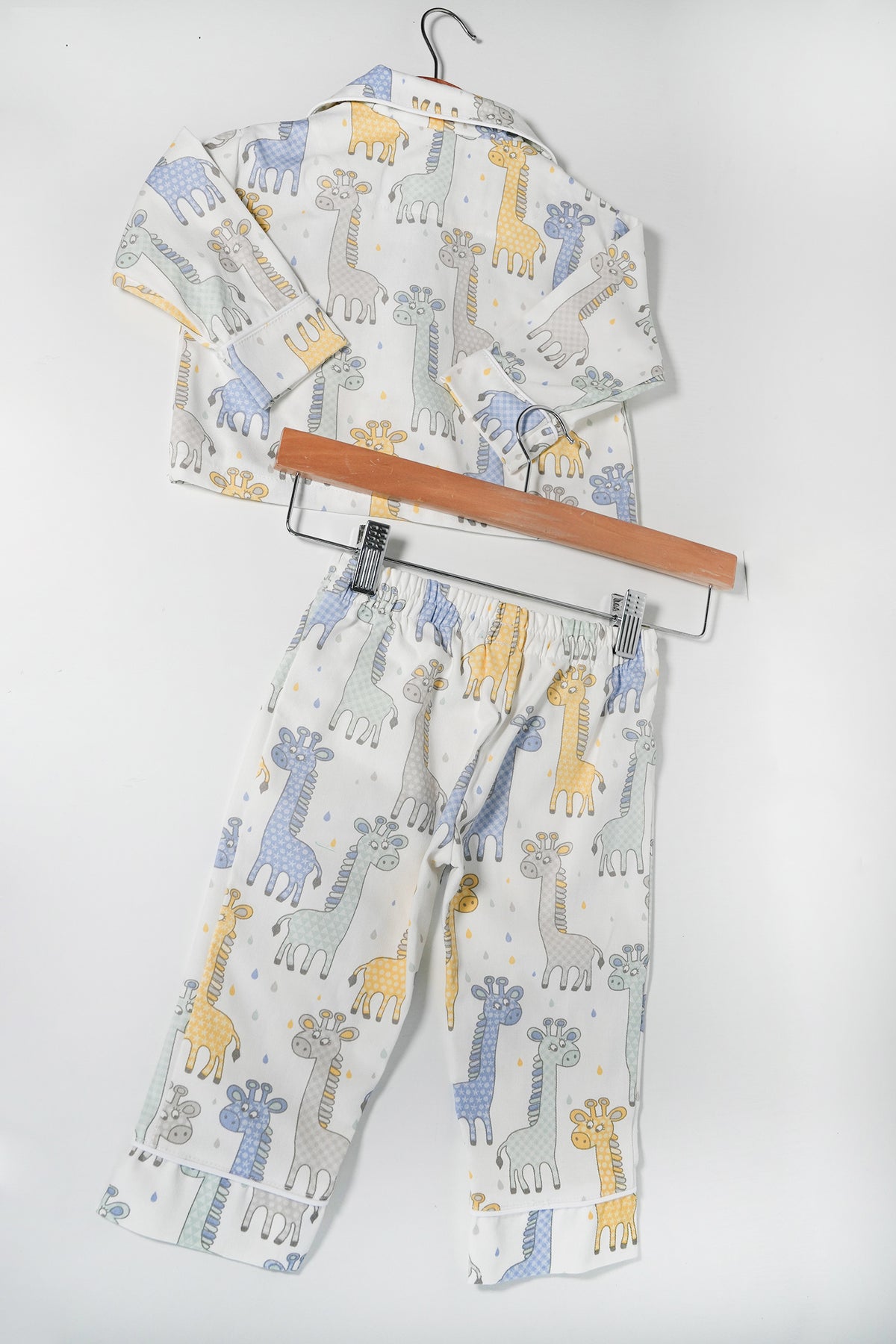 Giraffe Kids Pajamas, kids sleepwear from Something Pretty, alternative view