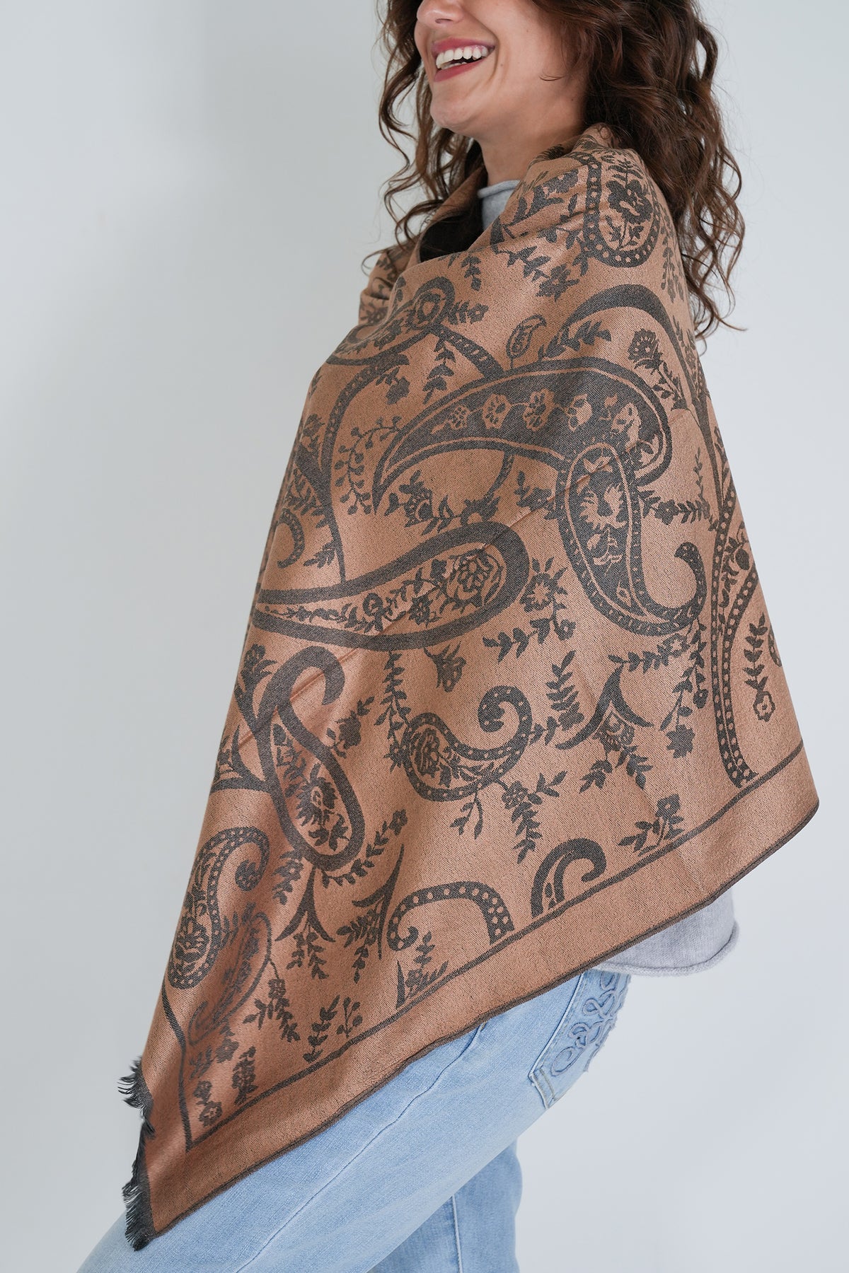 Beige Debbie Scarf
