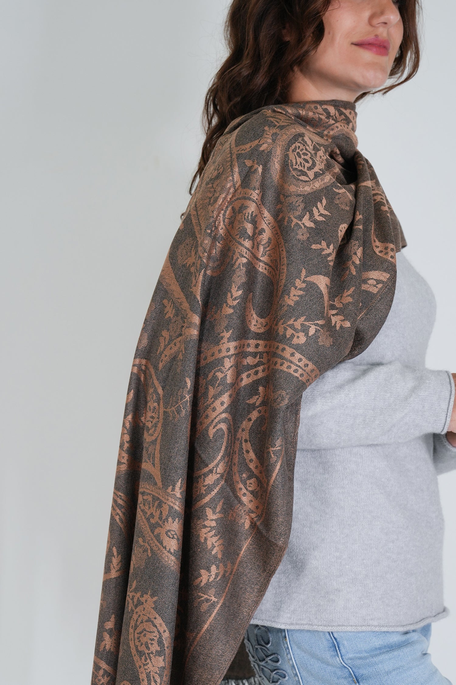 Beige Debbie Scarf