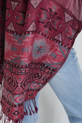 Red Lola Scarf