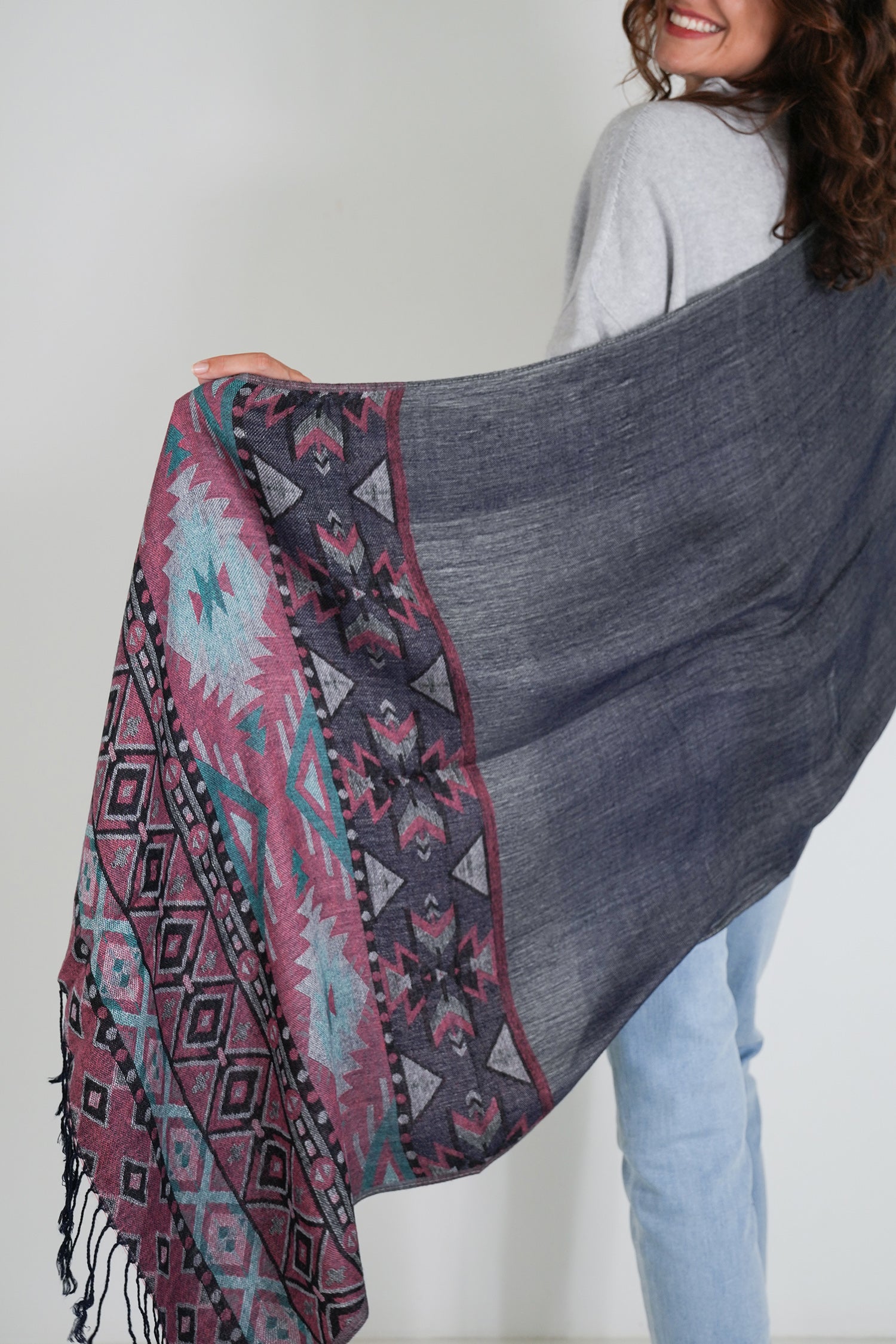 Black Lola Scarf