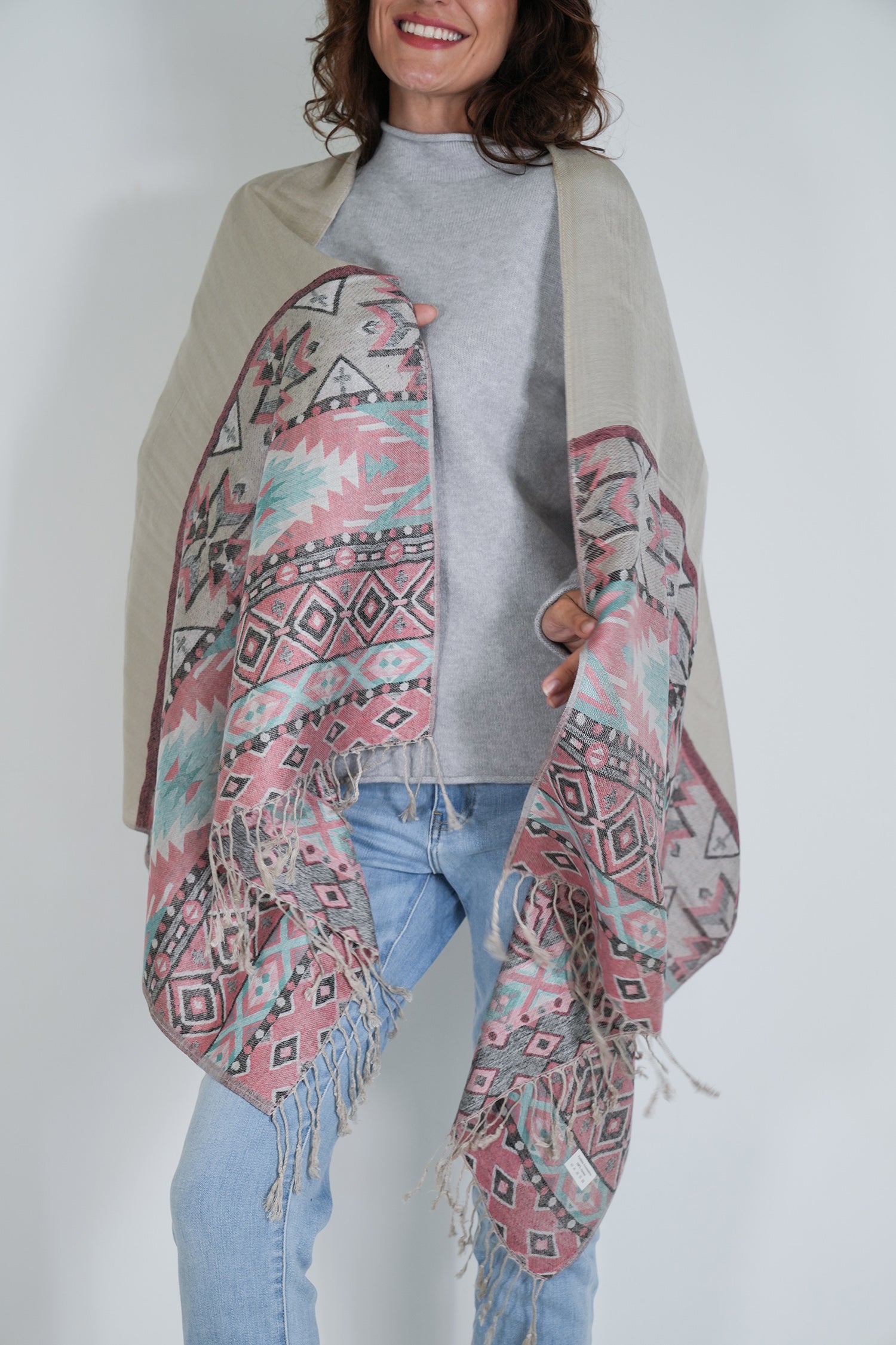 Cream Lola Scarf