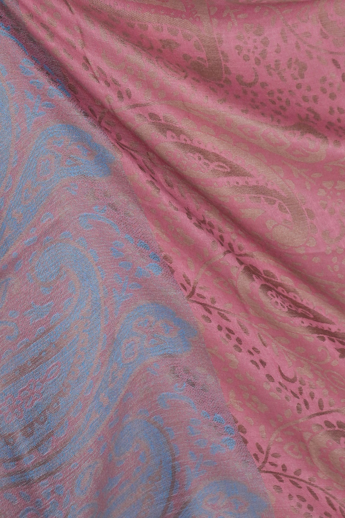 Pink and Blue Jenna Scarf, scarf from Something Pretty, alternative view