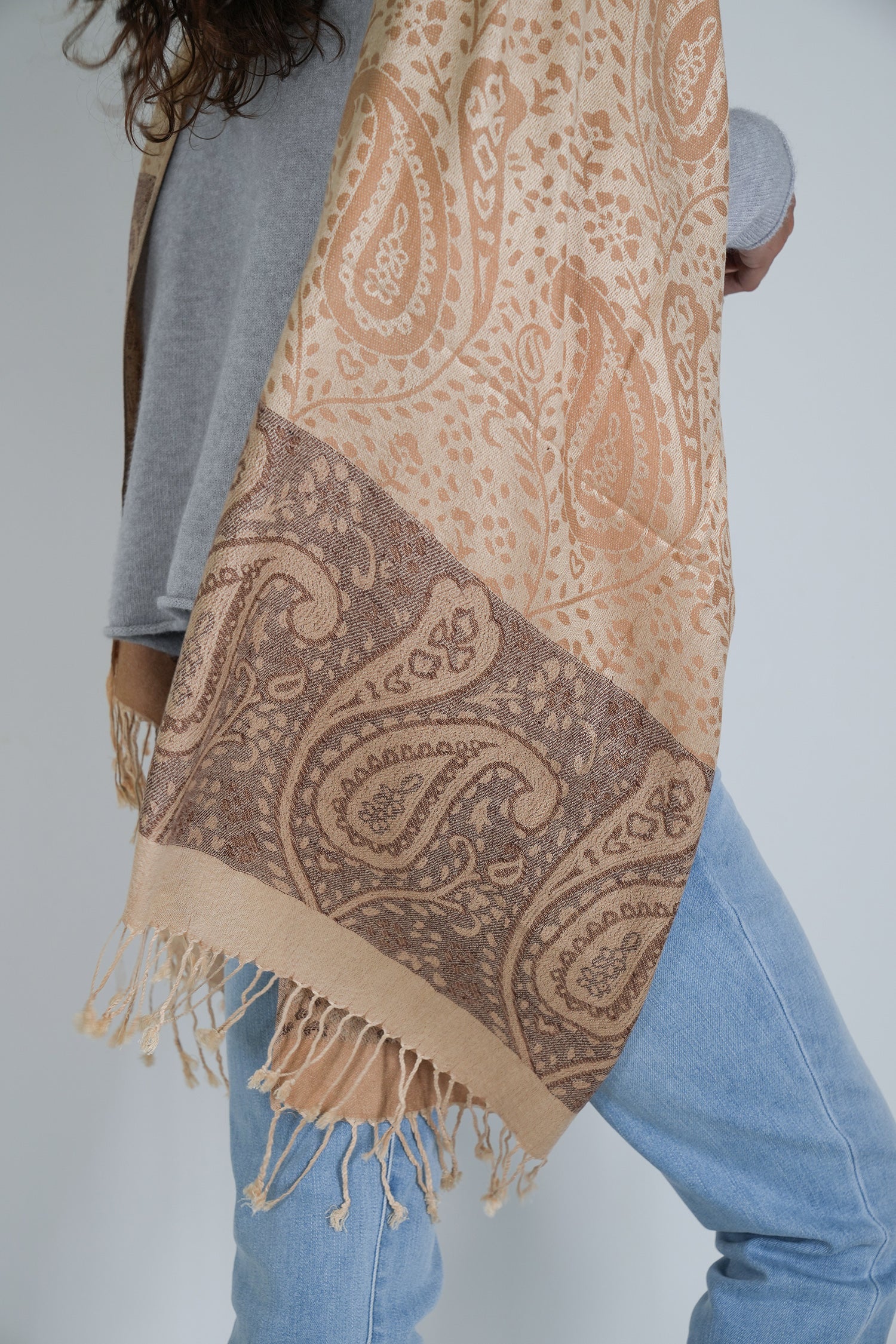 Cream Jenna Scarf