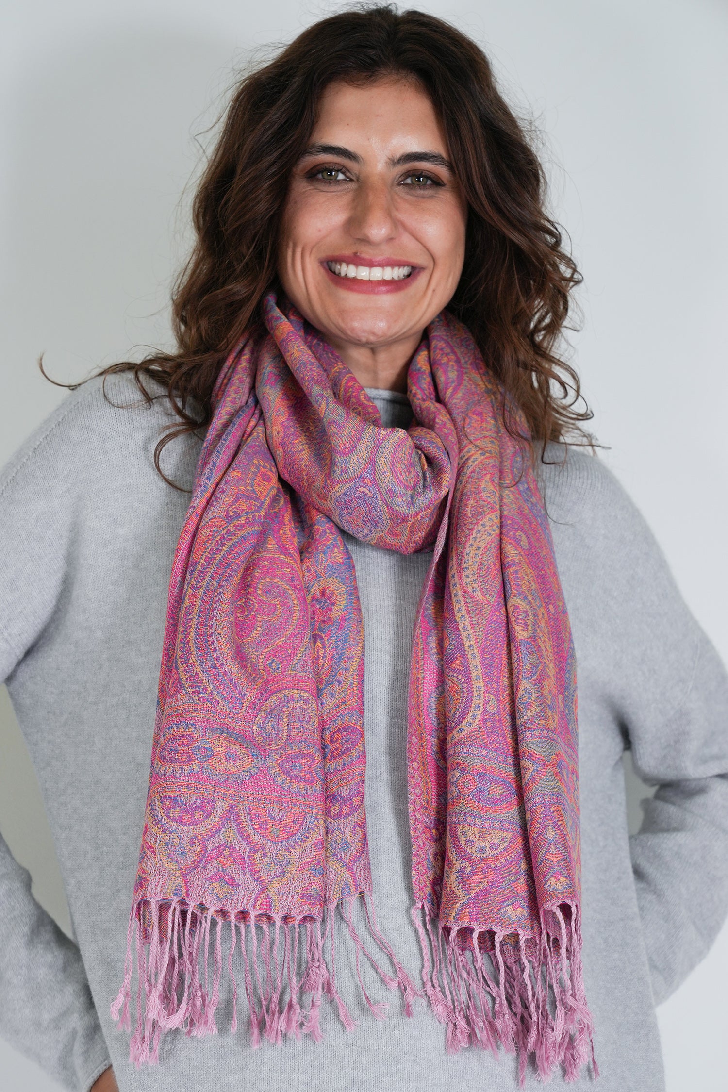 Pink Ruby Scarf