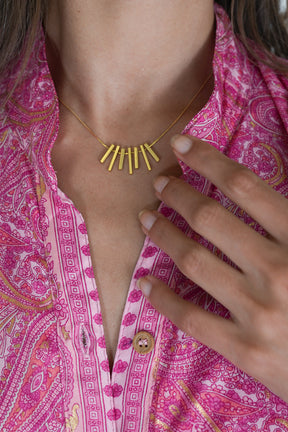 Gold Sammy Necklace