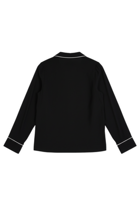 Black Long Sleeve PJ