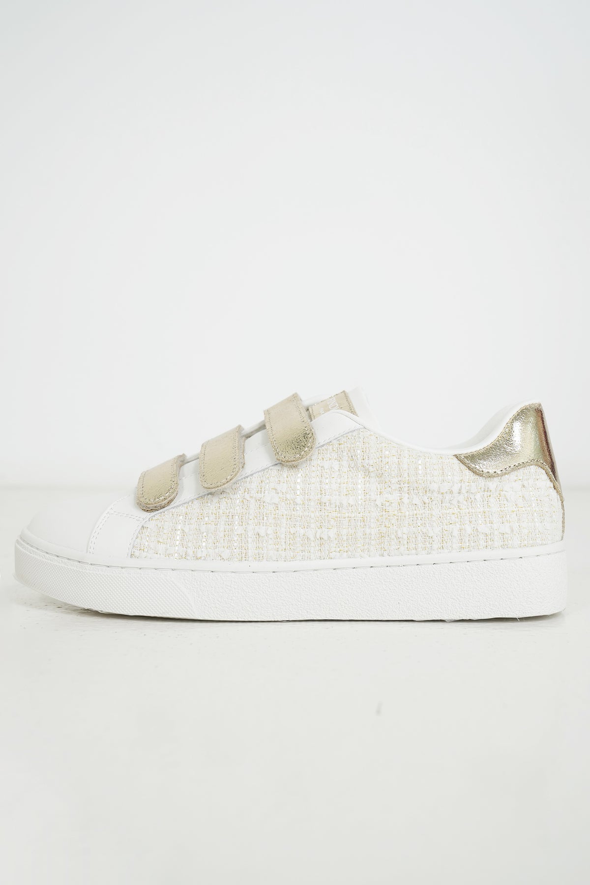 White Dina Sneaker, sneaker from Something Pretty, alternative view