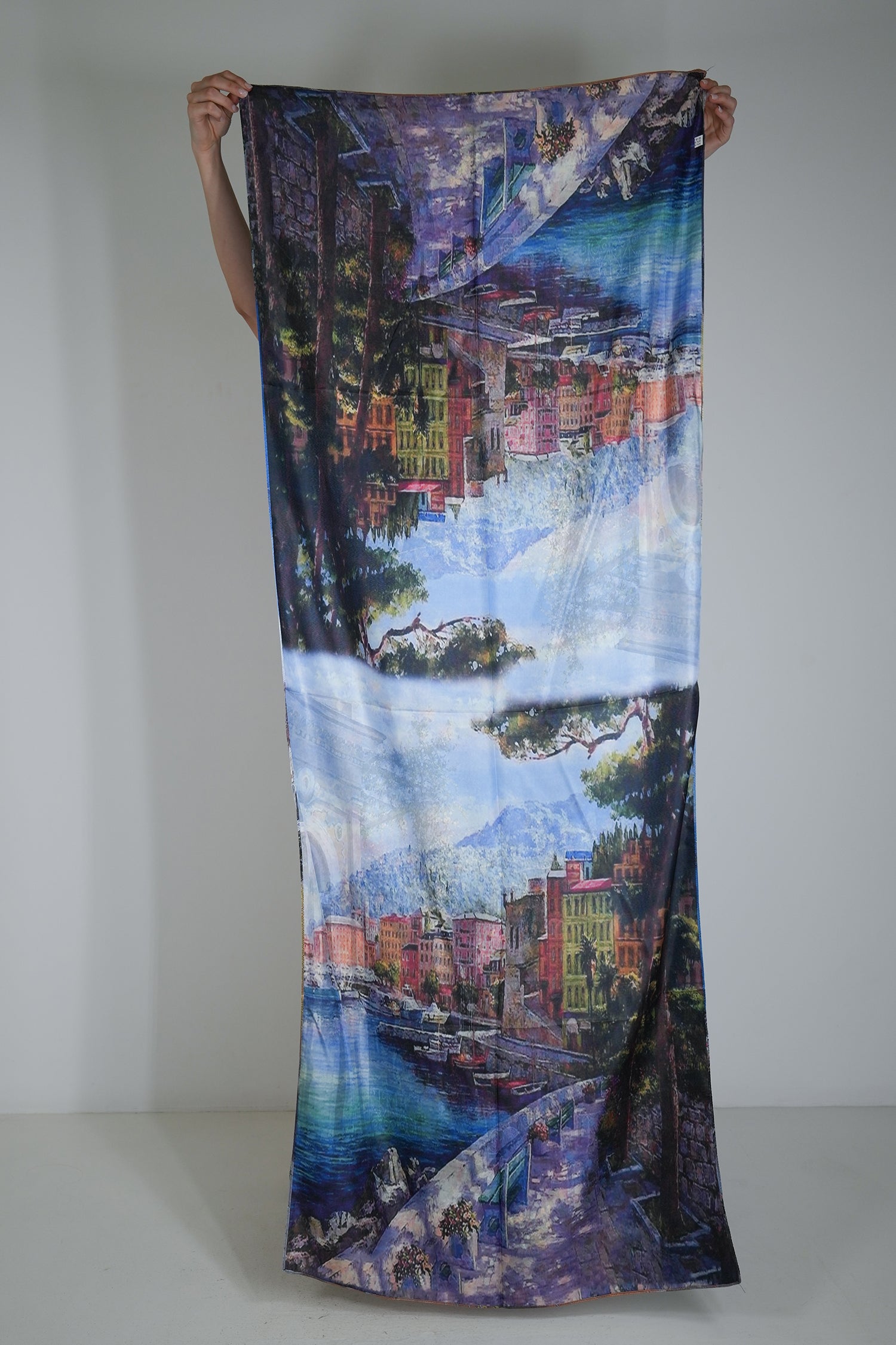 European Reversible Silk Scarf
