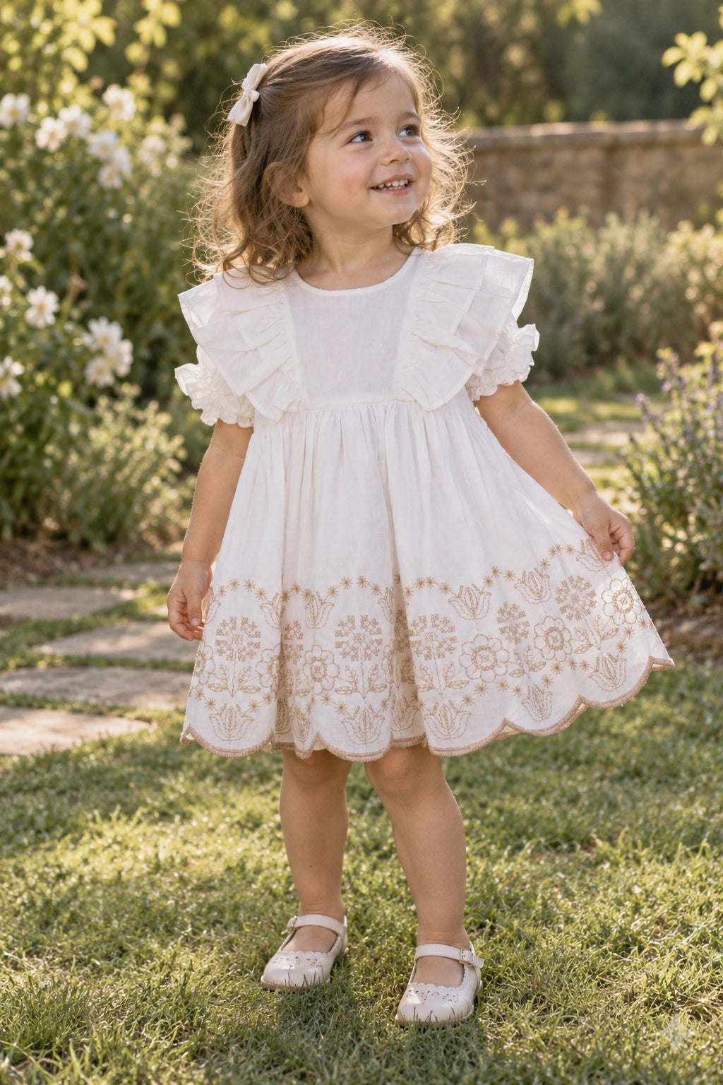 White Noa Frock