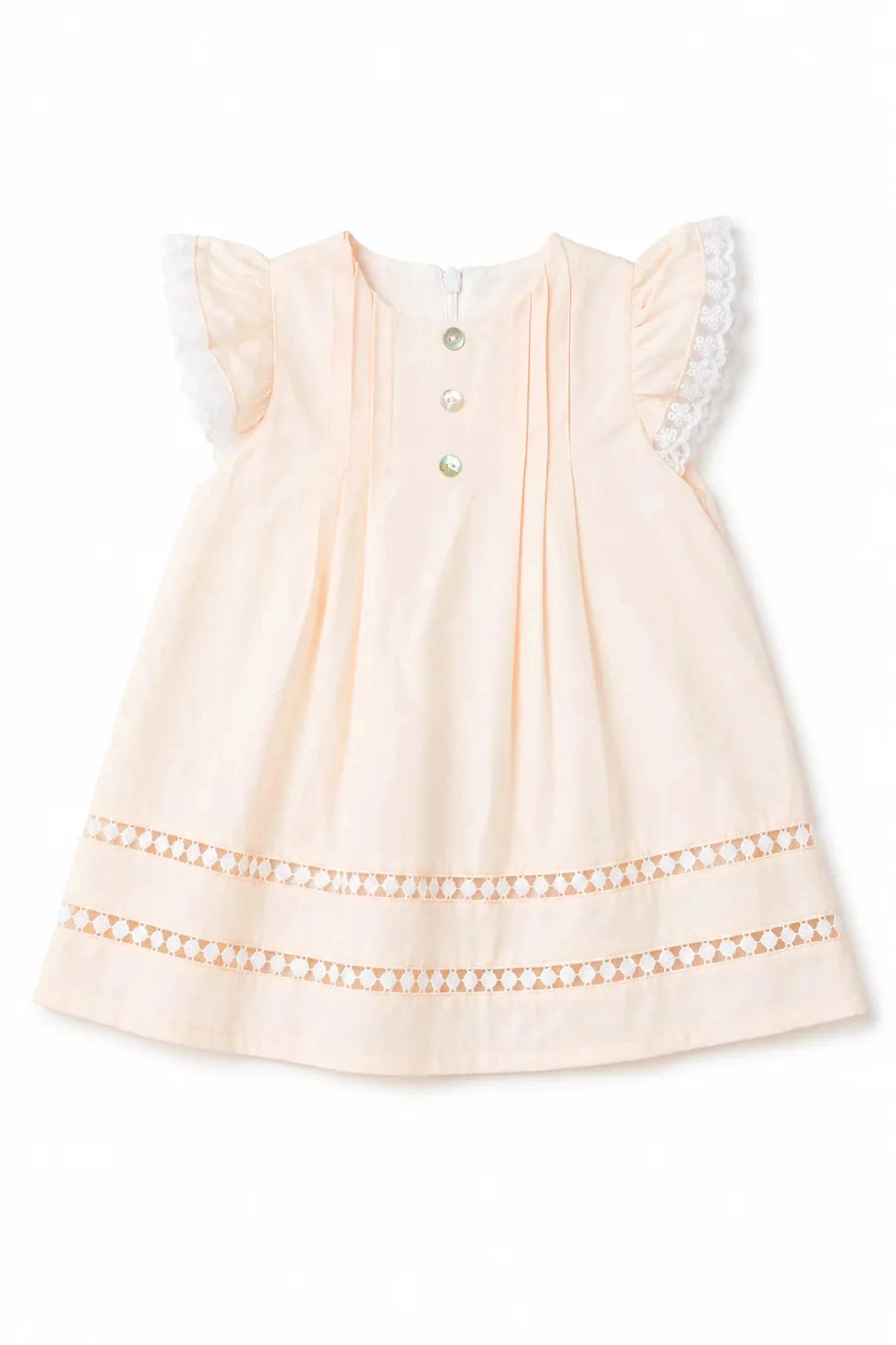Peach Holly Dress, girls dress from Something Pretty, alternative view